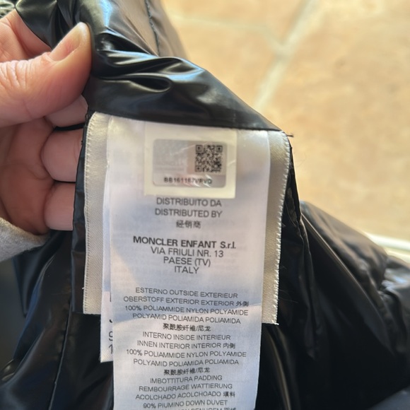 Black Moncler Bady Puffer Jacket - Picture 11 of 11